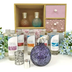 Mamamanuela Parfum Mountain Mint pour lampe catalytique (200 ml) - Élimine les mauvaises odeurs, parfume et nettoie l'environnement