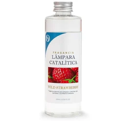 Mamamanuela Parfum Wild Strawberry pour lampe catalytique (500 ml) - Élimine les mauvaises odeurs, parfume et nettoie l'environnement