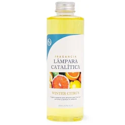 Mamamanuela Parfum Winter Citrus pour lampe catalytique (500 ml) - Élimine les mauvaises odeurs, parfume et nettoie l'environnement