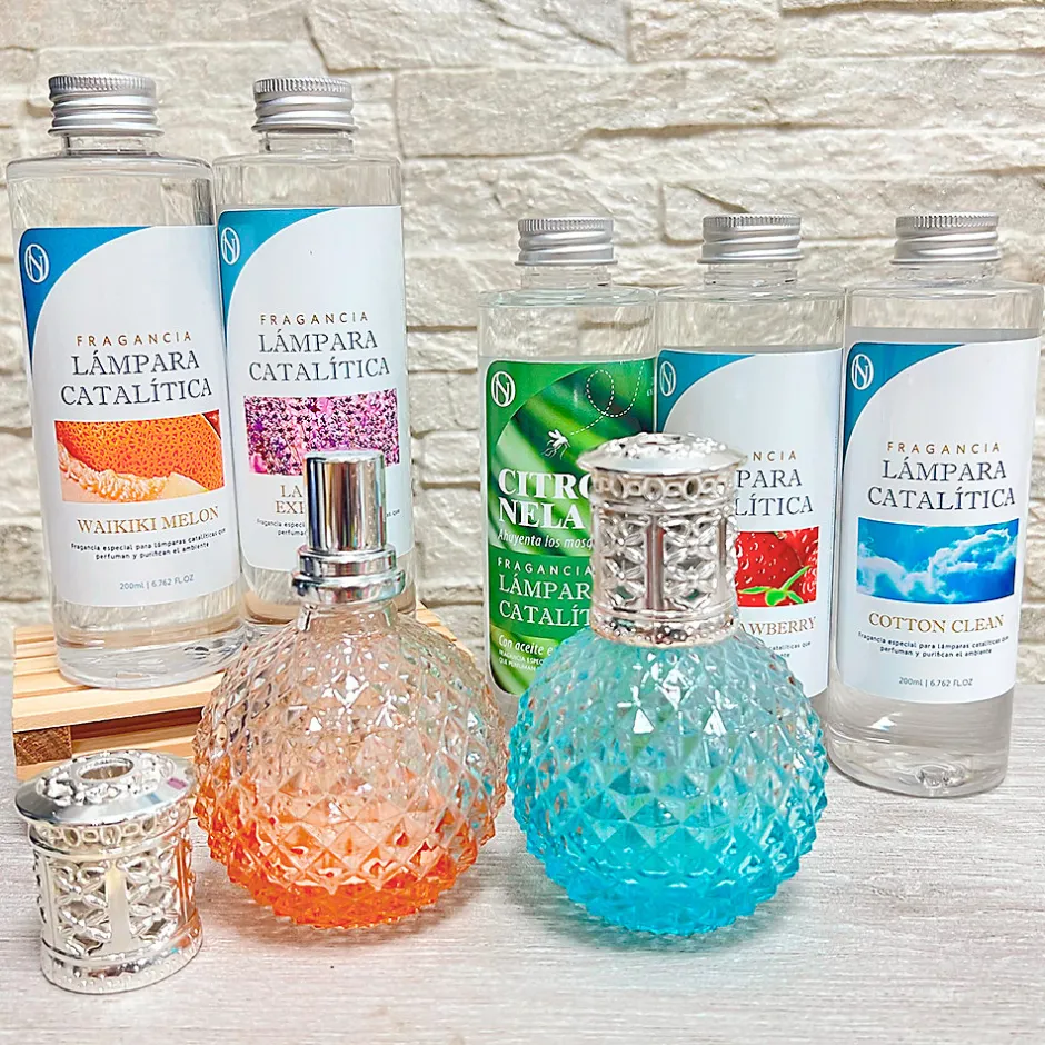 Mamamanuela Parfum Winter Citrus pour lampe catalytique (500 ml) - Élimine les mauvaises odeurs, parfume et nettoie l'environnement