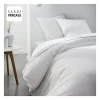 Todays Tools Parrure de lit TODAY Prestige - 220 x 240 cm - 2 personnes - 100% Percale Finition dentelle - Craie New