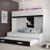 Abiks Meble PARTY 17 Lit superposé 247/165/135 (blanc) Outlet