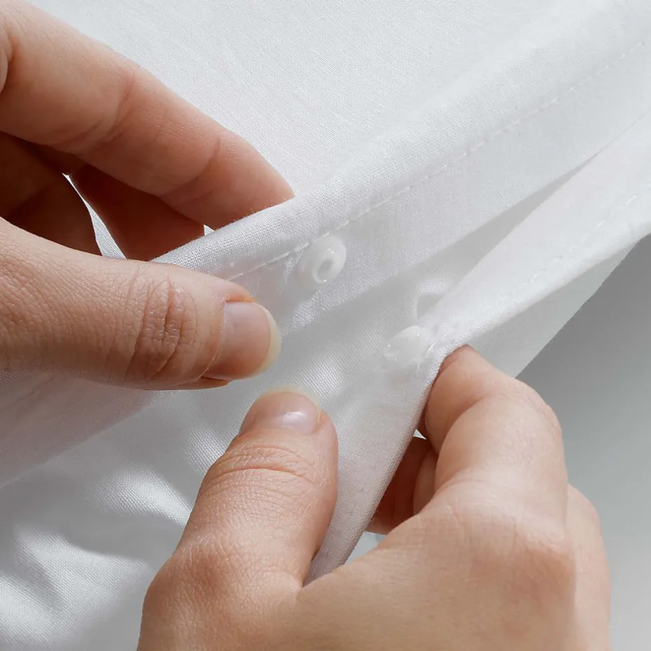 Douceur D'Intérieur PARURE 3 P. 240 x 220 CM PERCALE IMP. 78 FILS ALLOVER BELOR - 220x240cm - Vert kaki