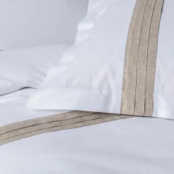 Douceur D'Intérieur Parure coton douceur champêtre (240x220 cm - Blanc) Clearance