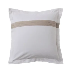 Douceur D'Intérieur Parure coton douceur champêtre (240x220 cm - Blanc) Clearance