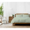 Copenhagen Home Parure de couette "Arri" toutes dimensions 100% Coton / 57 Fils/cm² - Arri Sauge - Parure de couette 240 x 220 cm + 2 Taies d'orei