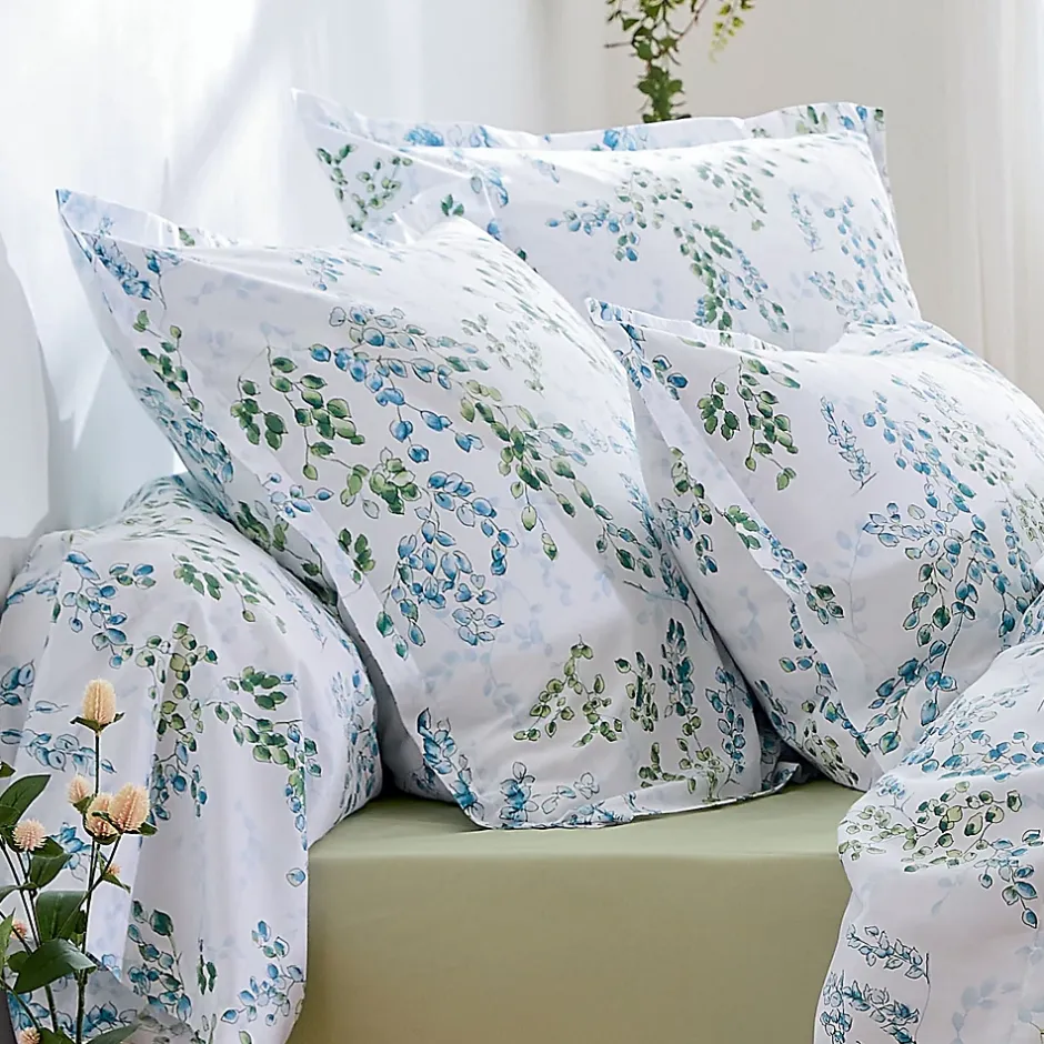 Tradilinge Parure de couette feuilles de tilleul (200x200 cm - Vert) Sale