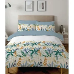 Copenhagen Home Parure de couette "Goyave" toutes dimensions 100% Coton / 57 Fils/cm² - Parure de couette 200 x 200 cm + 2 Taies d'oreiller 63 x 6 Hot