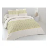 Home Linge Passion Parure de couette Nat - 3 Pcs - 260 x 240 - 100% Coton 57 Fils - Miel Outlet