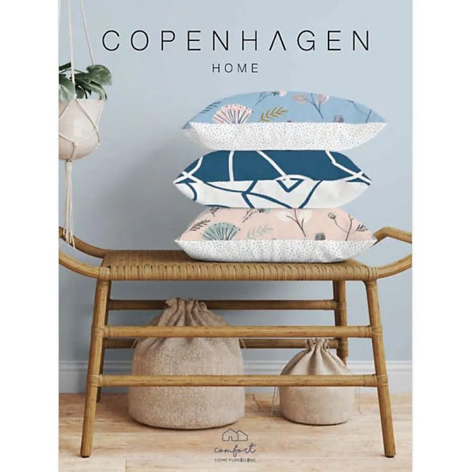Copenhagen Home Parure de couette "Olia" toutes dimensions 100% Coton / 57 Fils/cm² - Olia Blush - Parure de couette 260 x 240 cm + 2 Taies d'orei