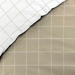 Douceur D'Intérieur Parure de Lit 100% Coton Cadria Naturel Certifiée OekoTEX 200 x 140 cm
