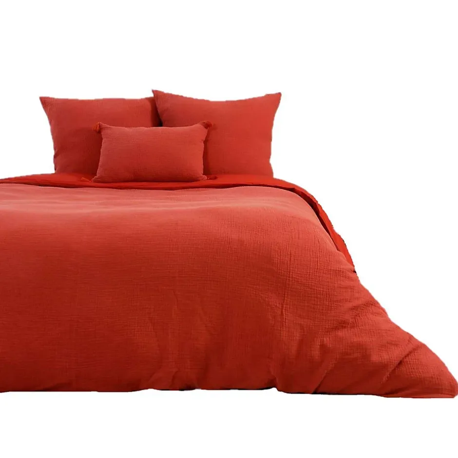 Côté Déco Parure de lit - Double gaze de coton Clearance