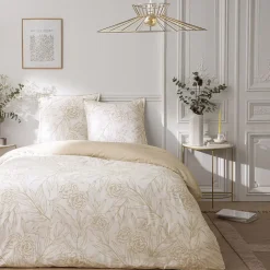 Future Home Parure de lit 2 personnes en satin de coton réversible 260x240cm Online
