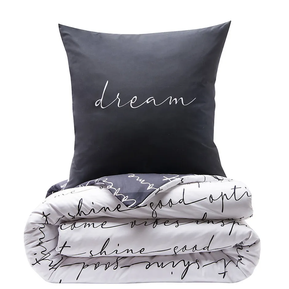 Future Home Parure de lit 2 personnes en microfibre 240x220cm