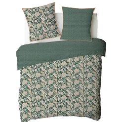 Future Home Parure de lit 2 personnes floral et pois en coton 240x220cm Online