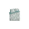 Atmosphera Parure de lit 2 Personnes 240 x 220 cm Housse de couette avec 2 taies Imprimé Moana