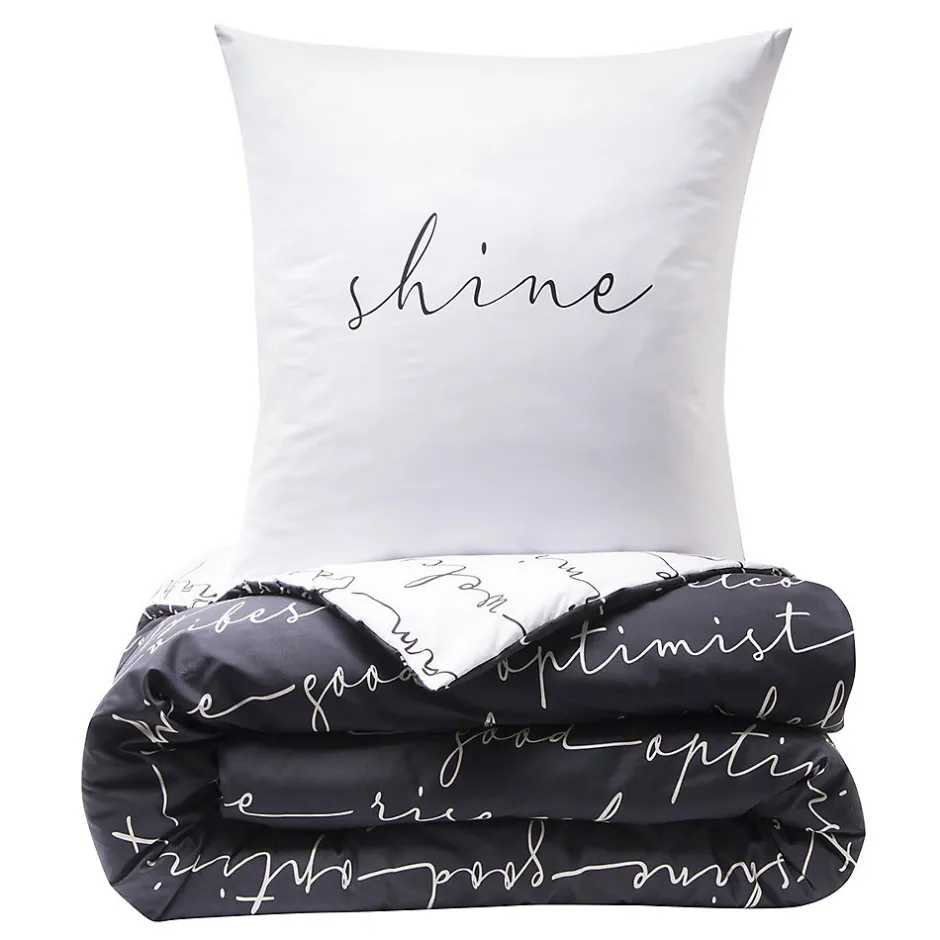 Future Home Parure de lit 2 personnes en microfibre 200x200cm