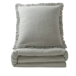 Future Home Parure de lit 2 personnes en coton 57 fils imprimé blanc 260x240cm Sale