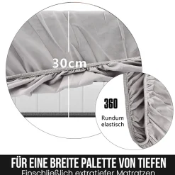 ProximaX Parure de lit 4 pièces en Polyester, 160 x 200 cm, motif à carreaux esthétique en coton, résistante aux Plis, Vert