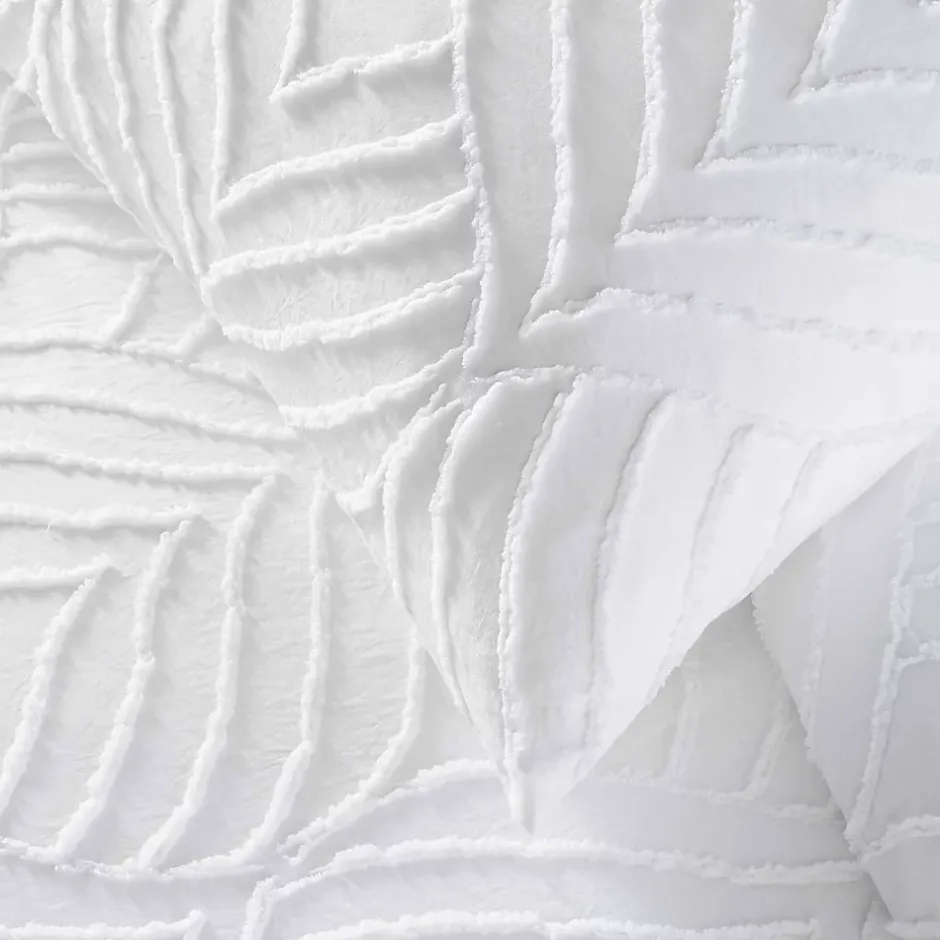 Douceur D'Intérieur Parure de lit 3 pièces tufté (240x220 cm - Blanc) Clearance