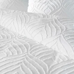 Douceur D'Intérieur Parure de lit 3 pièces tufté (240x220 cm - Blanc) Clearance