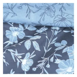 Todays Tools Parure de lit - TODAY Sunshine - 240x260 cm - 2 personnes - coton imprimé floral