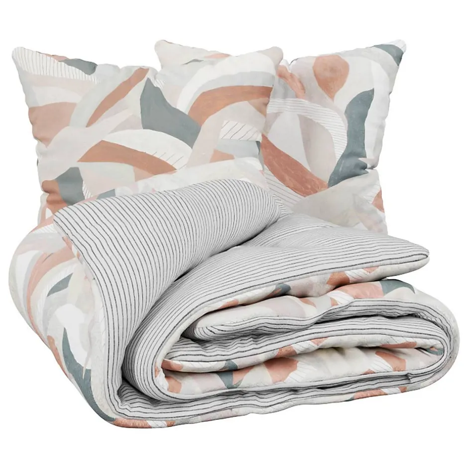 Atmosphera Créateur D'Intérieur Parure de lit Aeris marron 240x220cm - Atmosphera Online