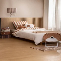 Atmosphera Créateur D'Intérieur Parure de lit bouclette Scott 140x200cm multicolore - Atmosphera