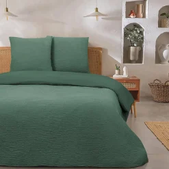 Future Home Parure de lit double en gaze de coton 260x240cm Sale