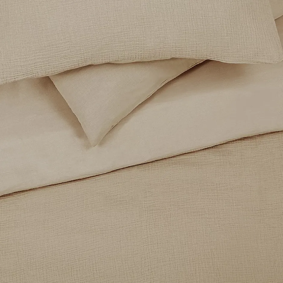 Future Home Parure de lit double en gaze de coton 260x240cm Discount