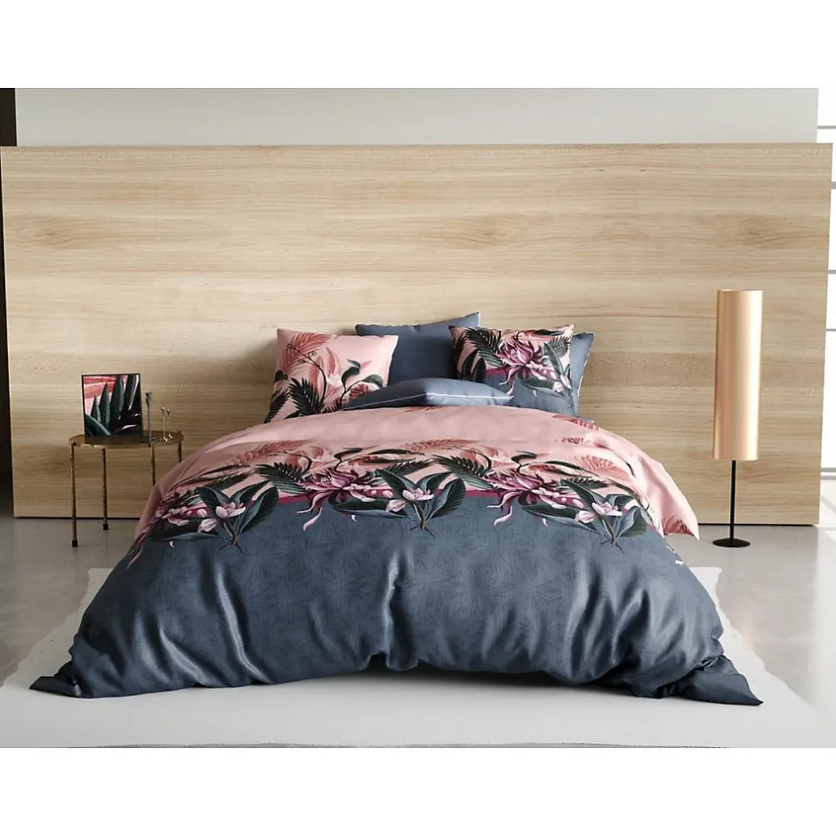 Eden Parure de lit en double gaze de coton Floria