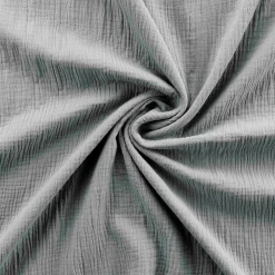 Douceur D'Intérieur Parure de lit en gaze de coton (260x240 cm - Gris clair)