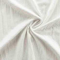 Douceur D'Intérieur Parure de lit en gaze de coton (260x240 cm - Blanc)