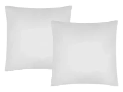 Vente-unique Parure de lit en satin 108 fils/cm² - Housse de couette 220 x 240 cm + 2 taies d'oreiller 63 x 63 cm - Blanc - TALORA de PALACIO Clearance