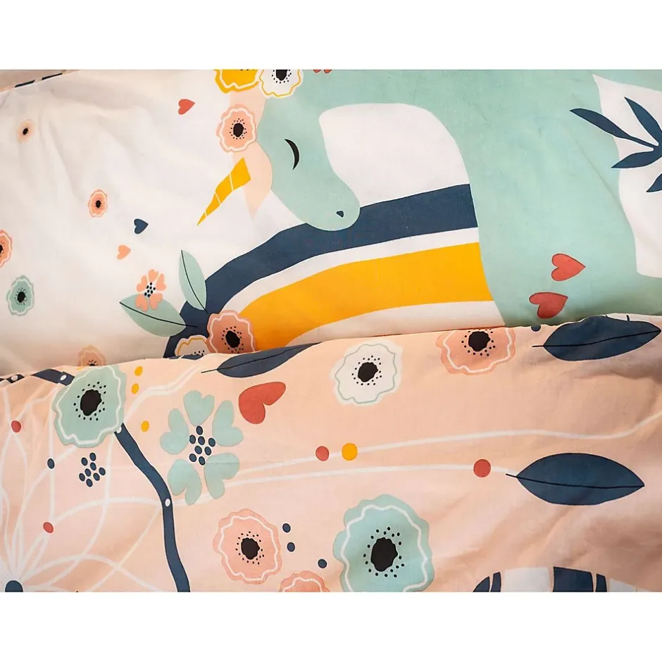 Côté Déco Parure de lit enfant Attrape-rêves - 100% coton adouci 57 fils