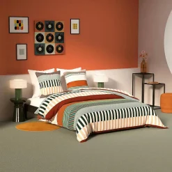 Atmosphera Créateur D'Intérieur Parure de lit enfant imprimée Nocta 240x220cm - Atmosphera