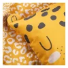 Todays Tools Parure de lit enfant TODAY Funny - 140x200 cm - 100% Coton - imprimé léopard Clearance