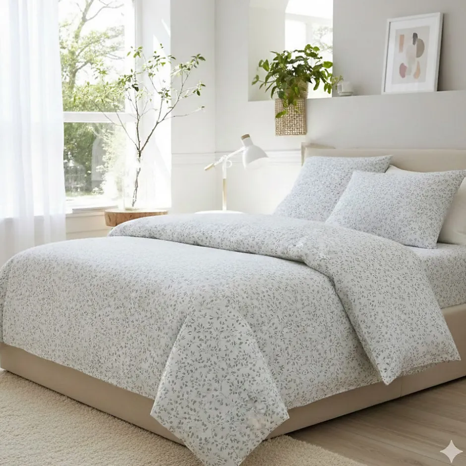 Eden Parure de lit gaze de coton Lucile