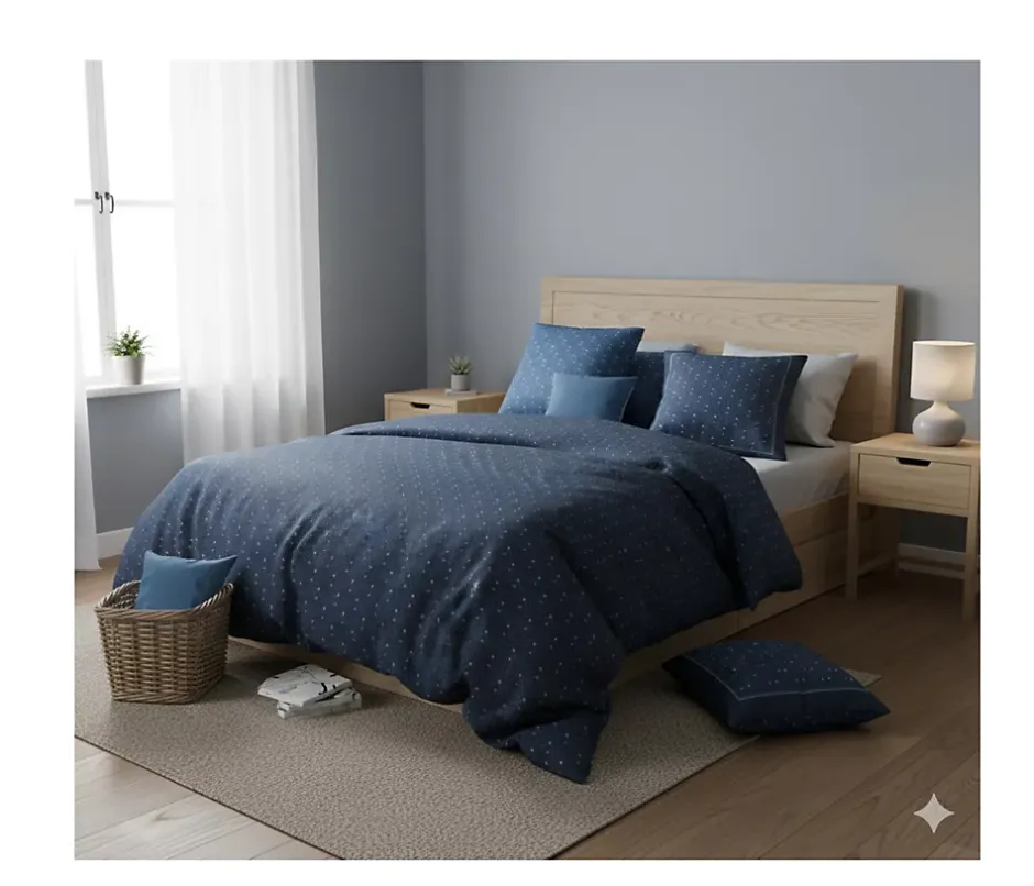 Eden Parure de lit Geometrique Azura Online