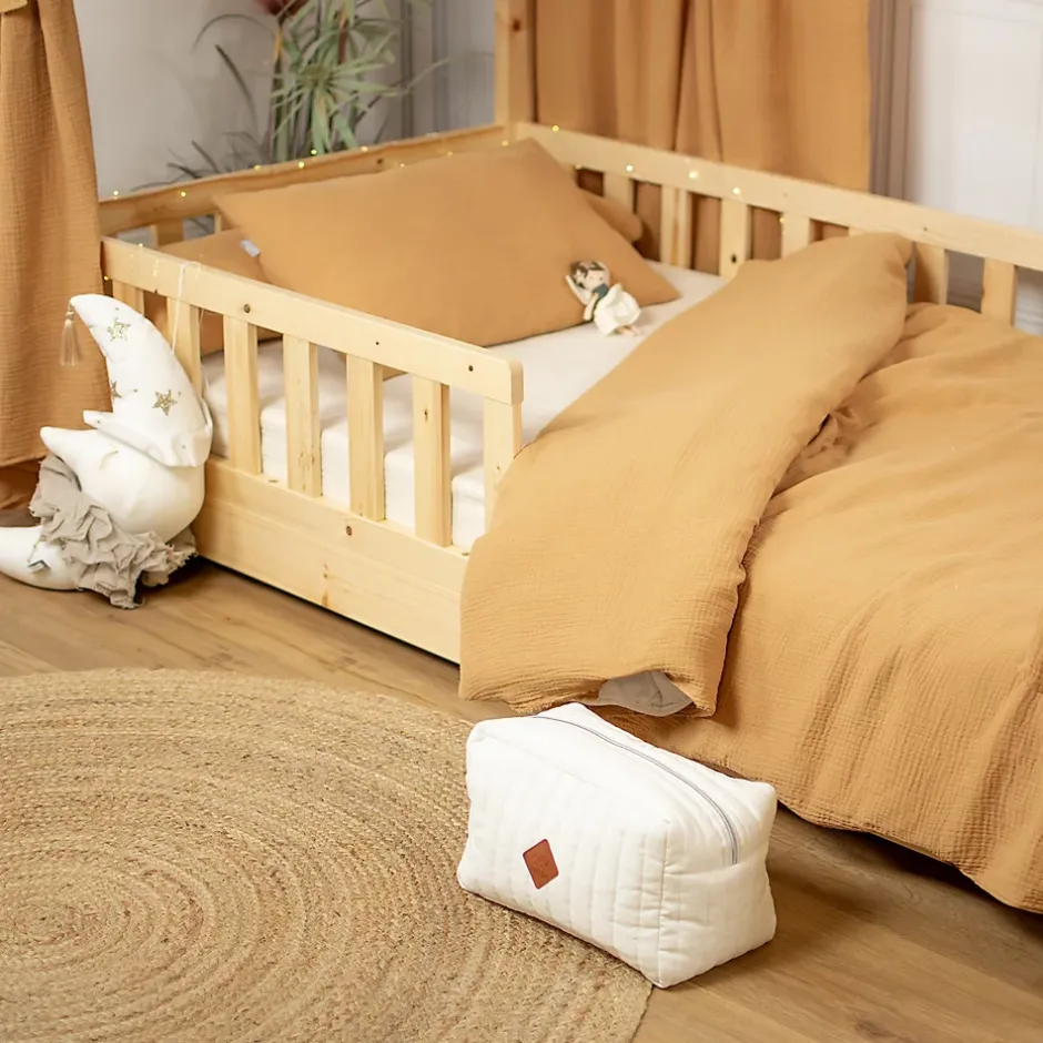 Sevira Kids Parure de lit housse de couette et taie d'oreiller Jeanne Sale