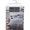 Atmosphera Parure de Lit imprimé Jungle en 240 x 220 Hot