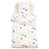 Atmosphera Créateur D'Intérieur Parure de lit imprimée Billie 140x200 motif organique - Atmosphera