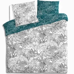 Atmosphera Créateur D'Intérieur Parure de lit Jungle en coton 260x240 cm - Atmosphera Discount