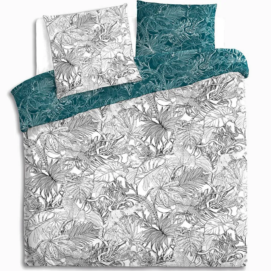 Atmosphera Créateur D'Intérieur Parure de lit Jungle en coton 260x240 cm - Atmosphera Discount