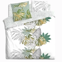 Atmosphera Créateur D'Intérieur Parure de lit Monstera en coton 240x220 cm - Atmosphera Hot
