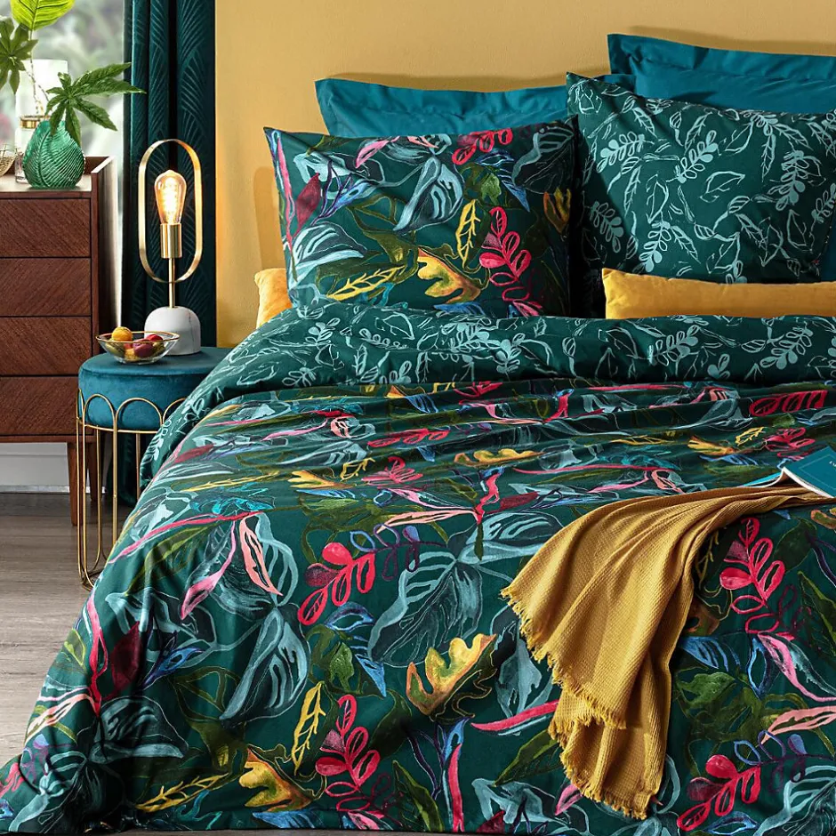 Atmosphera Créateur D'Intérieur Parure de lit Selva en coton 240x220 cm - Atmosphera