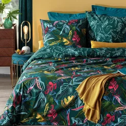 Atmosphera Créateur D'Intérieur Parure de lit Selva en coton 240x220 cm - Atmosphera