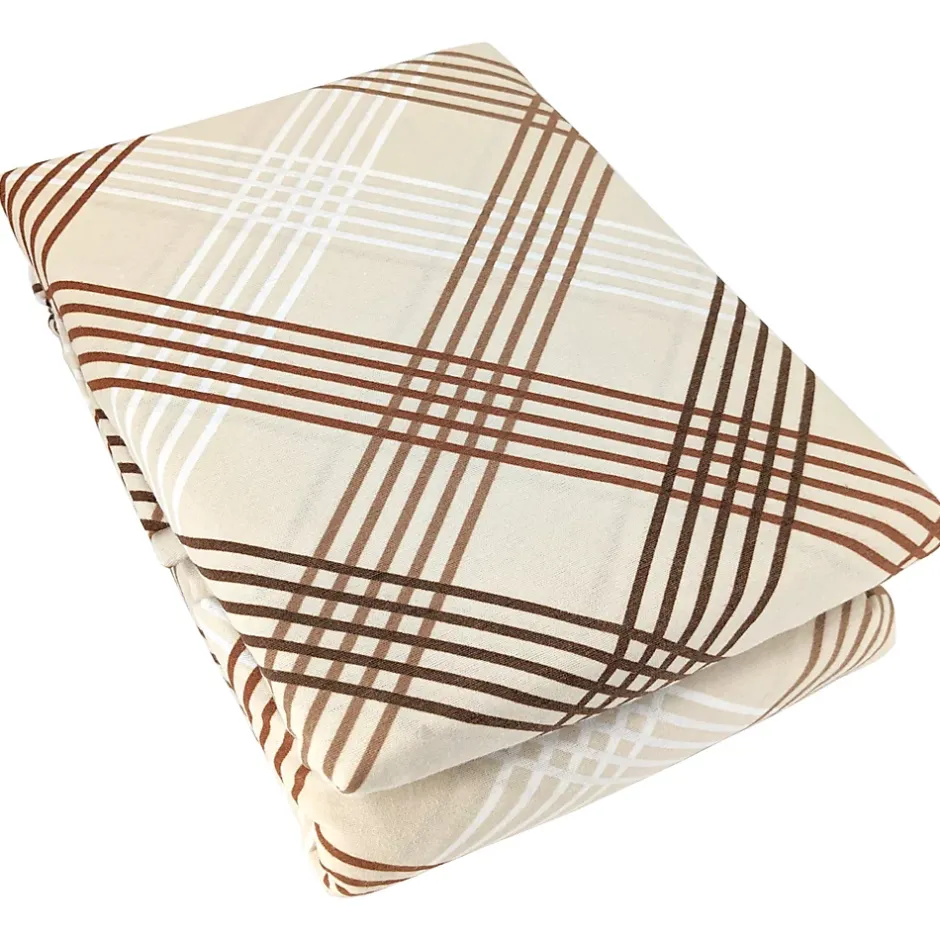 Linnea Parure de lit 200x200 cm 100% flanelle de coton ARTHUR beige 3 pièces