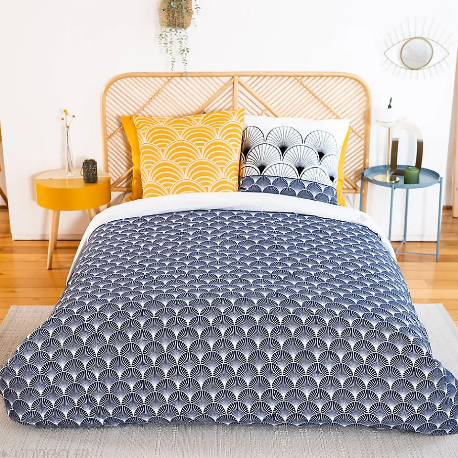 Linnea Parure de lit 260x240 cm coton KERITA multicolore