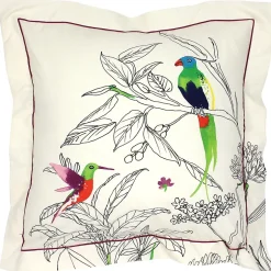 Linnea Parure de lit 280x240 cm coton AMAZONIA ecru